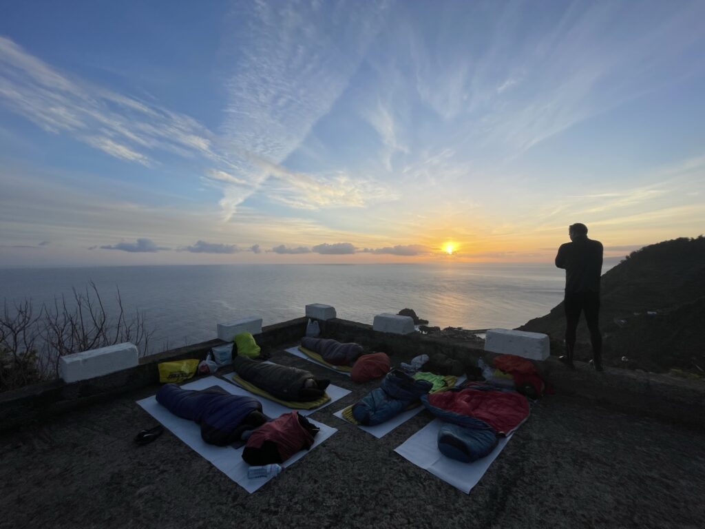 Porto Moniz – první noc pod širákem