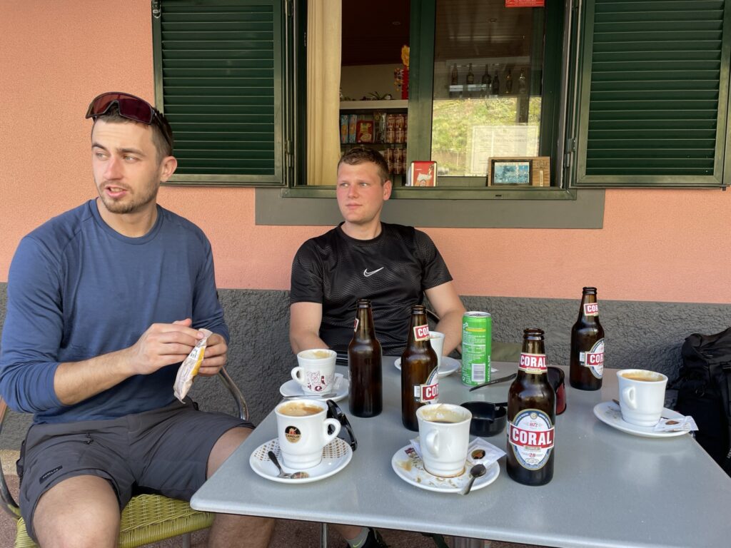 První kroky – stoupání od moře