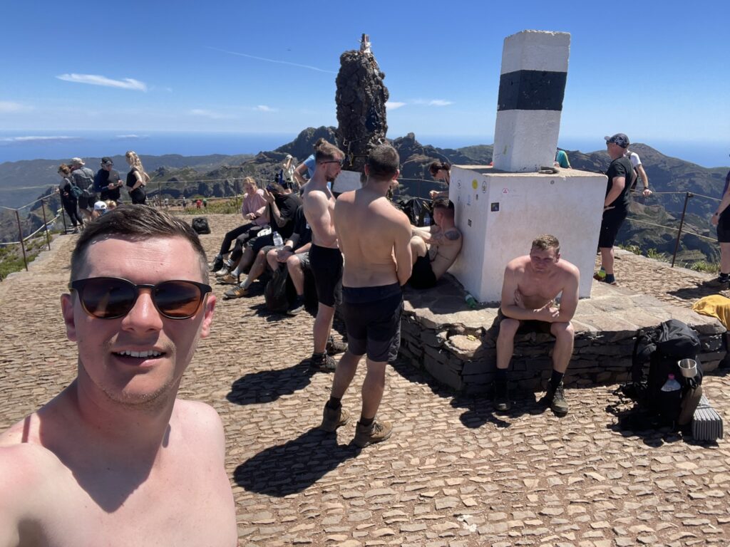 Pico de Ruivo – nocleh pod hvězdami