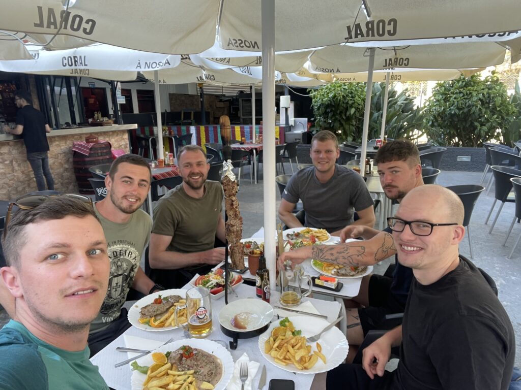 Poslední výhled – konec přechodu Madeiry
